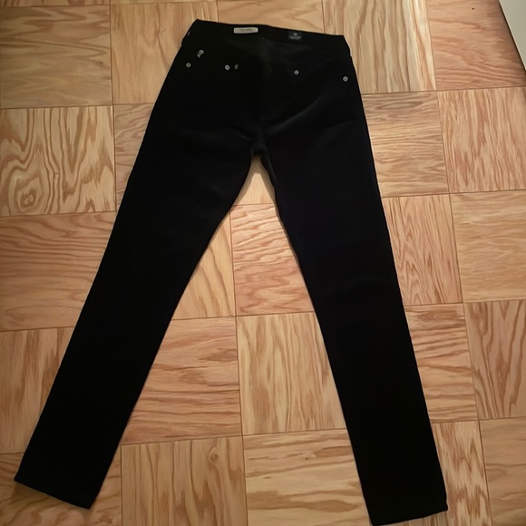 Stilt Cigarette Jeans In Black Corduroy 